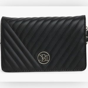 Badgley Mischka Large Quilted Crossbody Bag